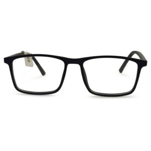 Black Color Square Shape Eyeglasses