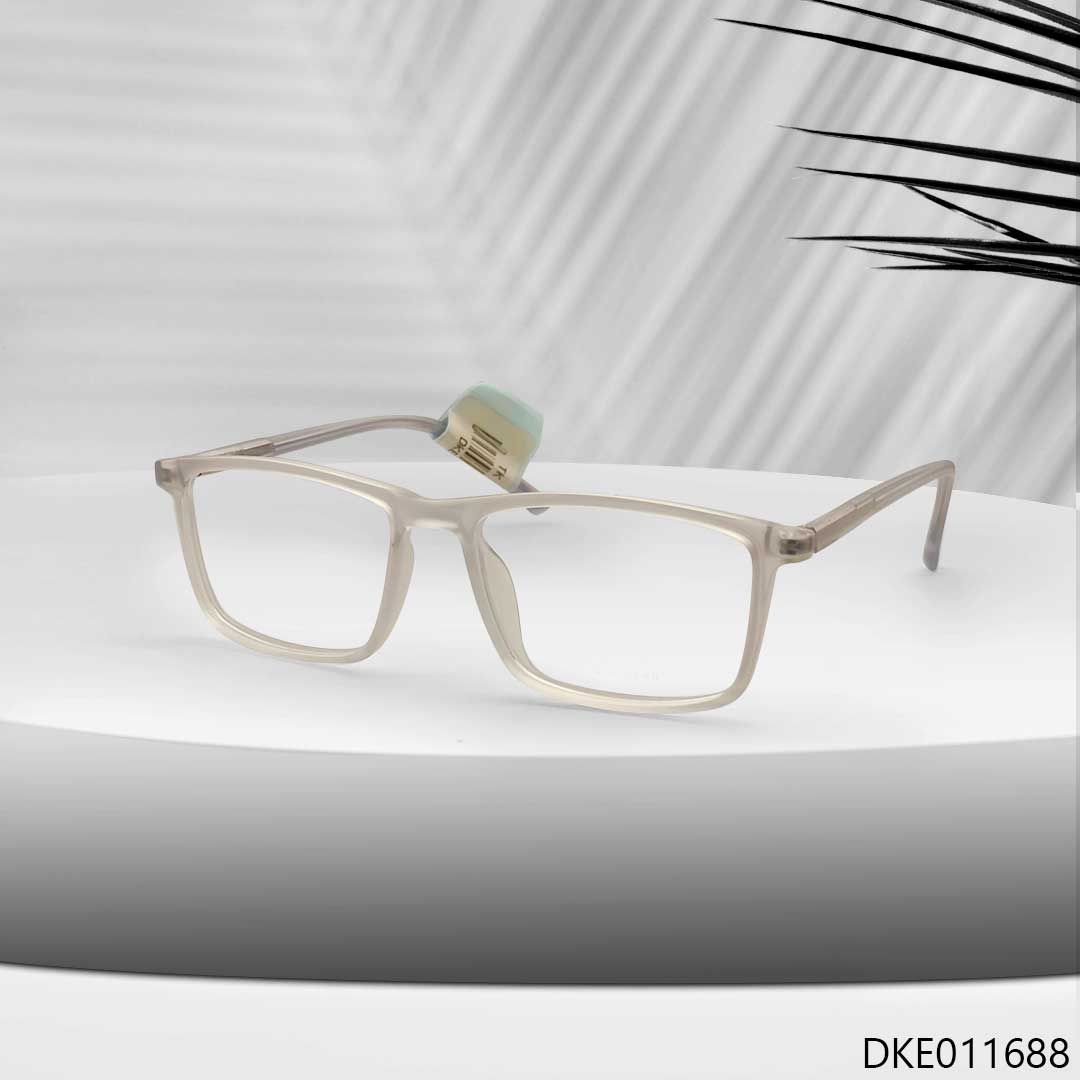 Square Shape Transparent Color Eyeglasses
