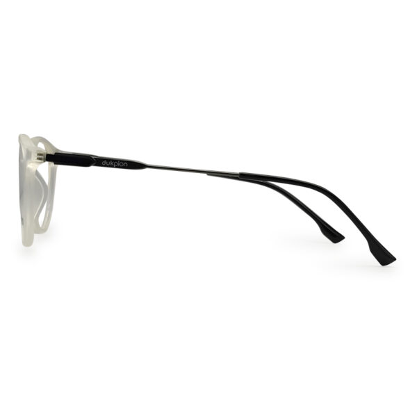 White Transparent Kid's Eyeglasses