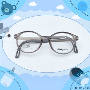 Round Shape Transparent Kid's Eyeglasses