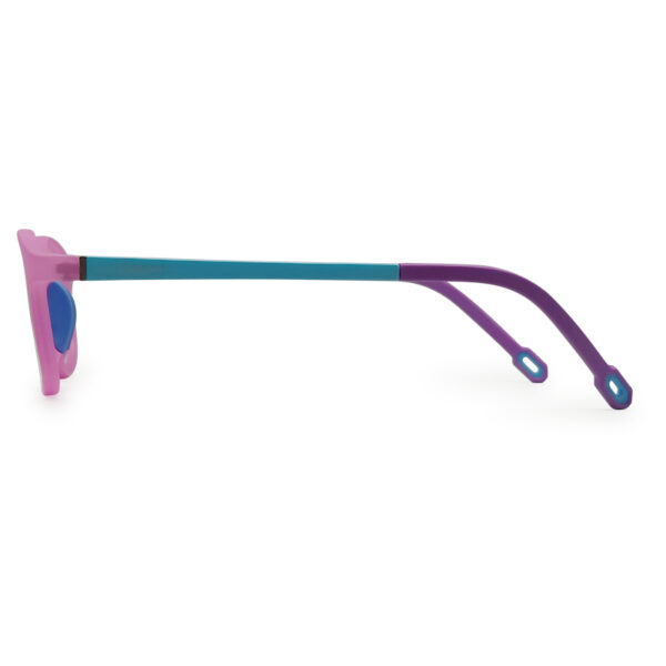 Pink Color Oval Shape Kid's Eyeglasses