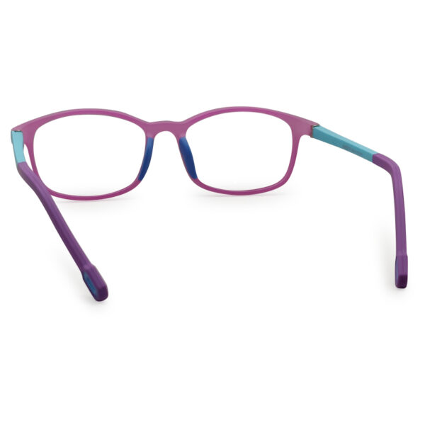 Pink Color Oval Shape Kid's Eyeglasses