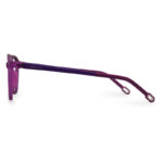 Purple Color Round Shape Kid's Eyeglasses