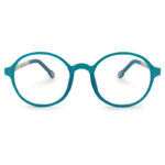 Round Shape Blue Color Kid's Eyeglasses