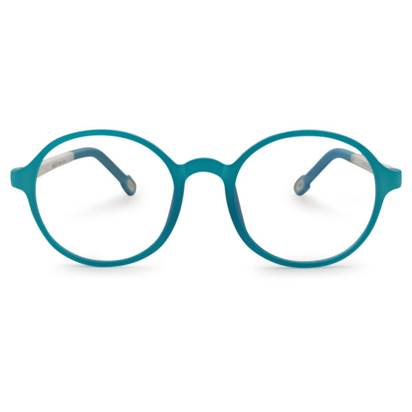 Round Shape Blue Color Kid's Eyeglasses