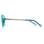 Round Shape Blue Color Kid's Eyeglasses