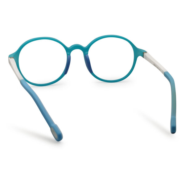 Round Shape Blue Color Kid's Eyeglasses