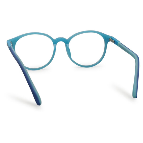 Round Shape Blue Kid's Eyeglasses