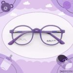 Round Shape Purple Color Kid's Eyeglasses