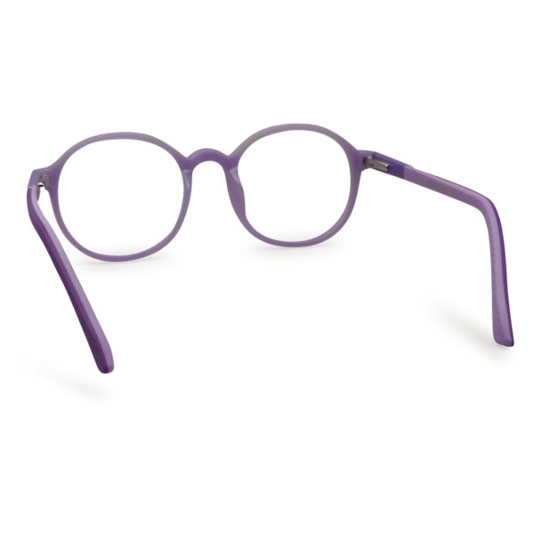 Round Shape Purple Color Kid's Eyeglasses