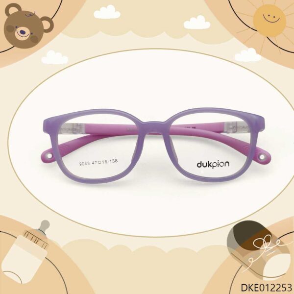 Purple & Pink Color Mixed Kid's Eyeglasses