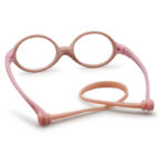 Pink Color Oval Shape Kid's Eyeglasses