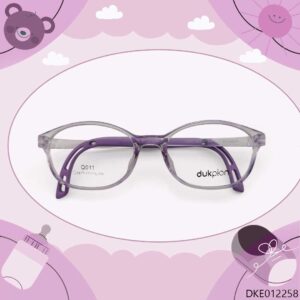Purple & Transparent Mixed Kid's Eyeglasses