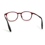 Red color Round Shape Kid's Eyeglasses
