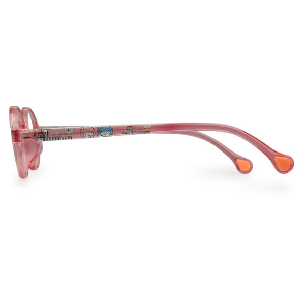 Red Transparent Sylish Kid's Eyeglasses
