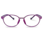 Purple Color Stylish Design Kid's Eyeglasses