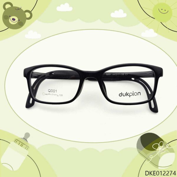 New Black Color Square Kid's Eyeglass