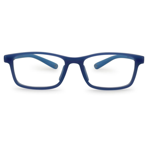 Square Shape Blue Color Kid's Eyeglasses