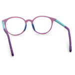Pink Color Round Shape Kid's Eyeglasses