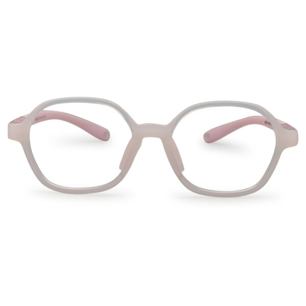 Pink Color Stylish Design Kid's Eyeglasses