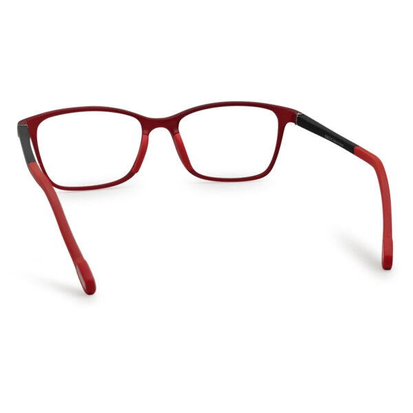 Red Color Sqaure Shape Kid's Eyeglasses