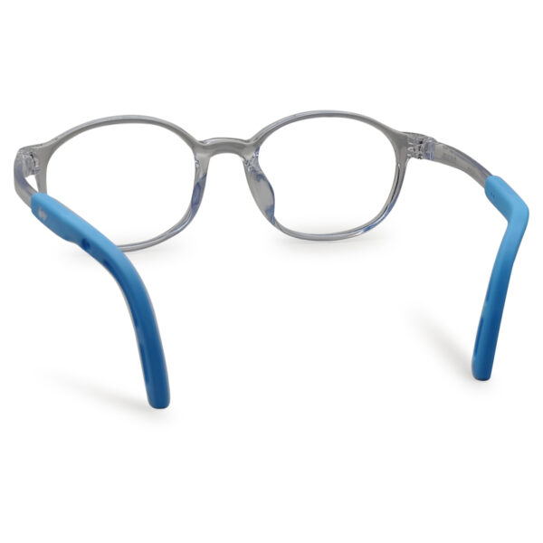 Transparent Color Round Kid's Eyeglasses
