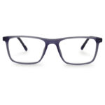 Purple Color Square Shape Kid's Eyeglasses