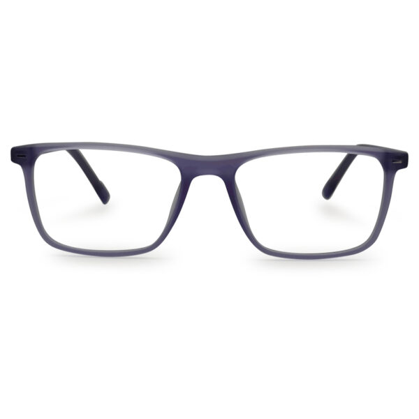 Purple Color Square Shape Kid's Eyeglasses