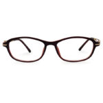 Brown Transparent Color Eyeglass