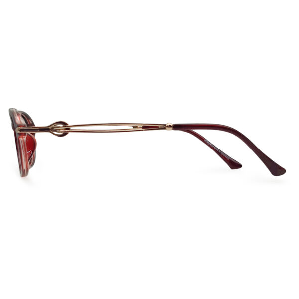 Brown Transparent Color Eyeglass