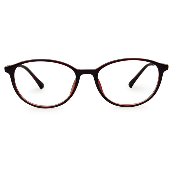 Brown Transparent Color Eyeglass
