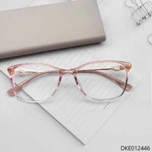 Mixed Transparent Color Eyeglass
