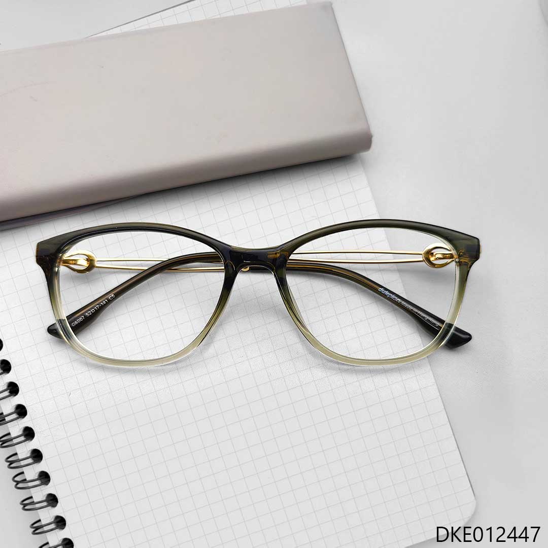 Olive Gradient Color Eyeglass