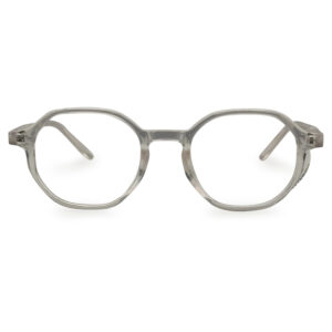 Water Transparent Round Shape Eyeglass