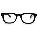 Black color Square Shape Bold Eyeglasses