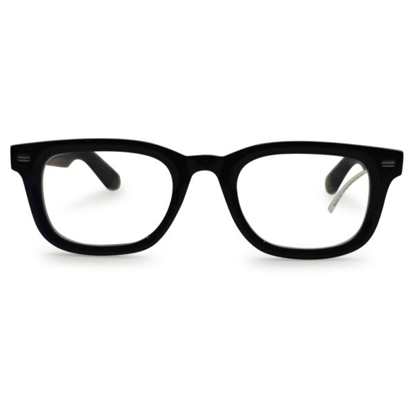 Black color Square Shape Bold Eyeglasses