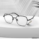 Black Color light-weight Metal Eyeglasses
