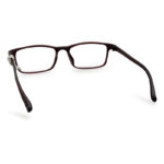 Red Color Square Shape Economy Eyeglasses