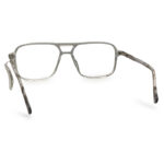Transparent Color Double Bar Eyeglasses