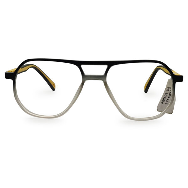 Mixed Color Double Bar Eyeglasses