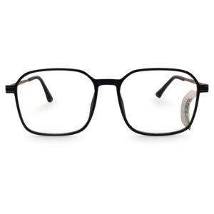 Black Color Square Shape Light-Weight Eyeglass