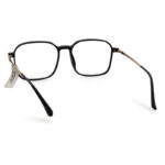 Black Color Square Shape Light-Weight Eyeglass