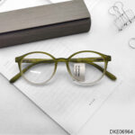 Olive Transparent Light-Weight Eyeglasses