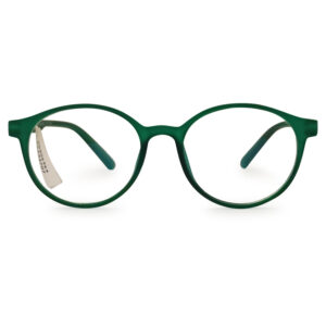 Green Color Round Shape Eyeglasses