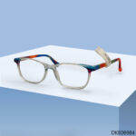 Mixed Color Square Shape Eyeglasses