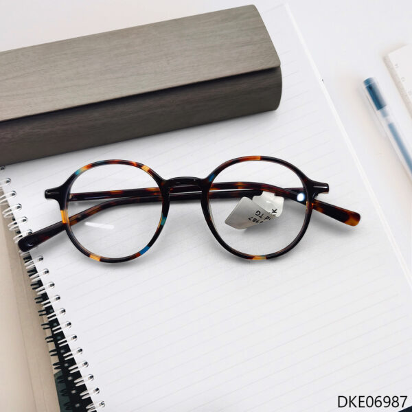 Mixed Color Round Shape Eyeglasses