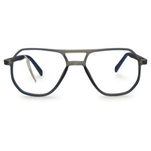 Aviator Shape Transparent Color Eyeglass