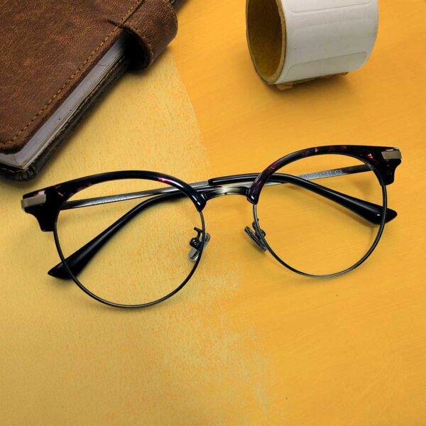 Light Weight Black Mix Color Eyeglass