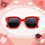 Red Color Stylish Design Kids Sunglasses