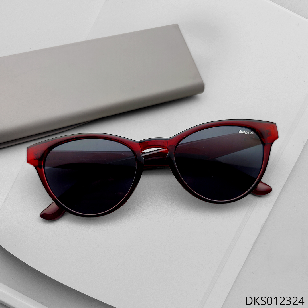 Red Transparent Color Sunglass